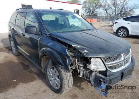 2018 Dodge Journey Se from USA, damaged, VIN 3C4PDCAB5JT344562